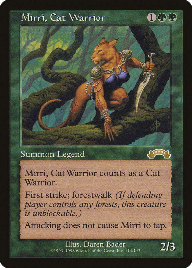 {R} Mirri, Cat Warrior [Exodus][EXO 114]