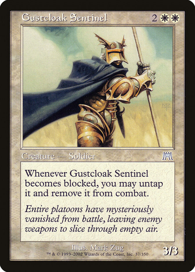 {C} Gustcloak Sentinel [Onslaught][ONS 037]