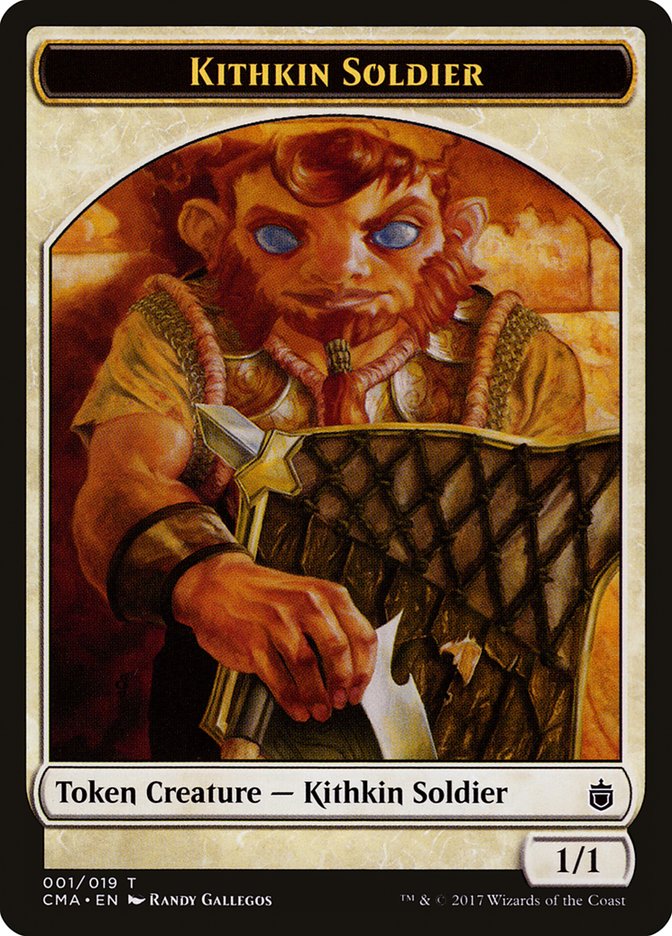 {T} Kithkin Soldier Token [Commander Anthology Tokens][TCMA 001]