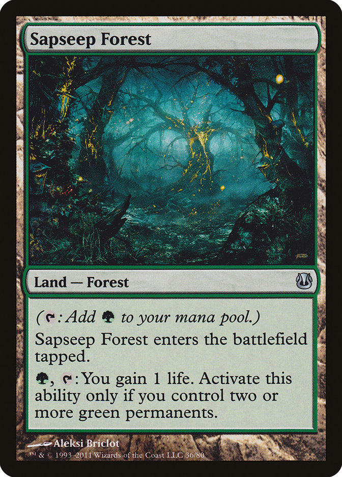 {C} Sapseep Forest [Duel Decks: Ajani vs. Nicol Bolas][DDH 036]