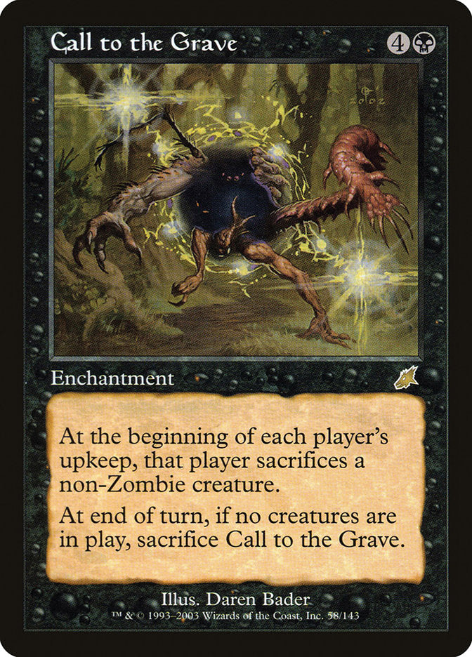 {R} Call to the Grave [Scourge][SCG 058]