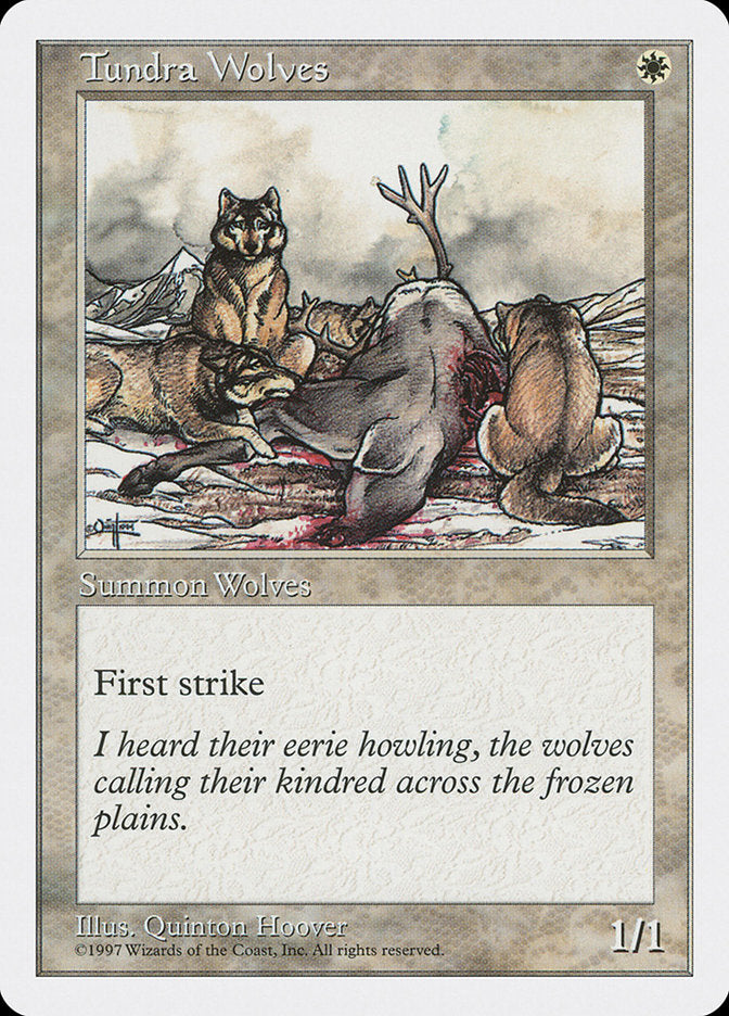 {C} Tundra Wolves [Fifth Edition][5ED 066]