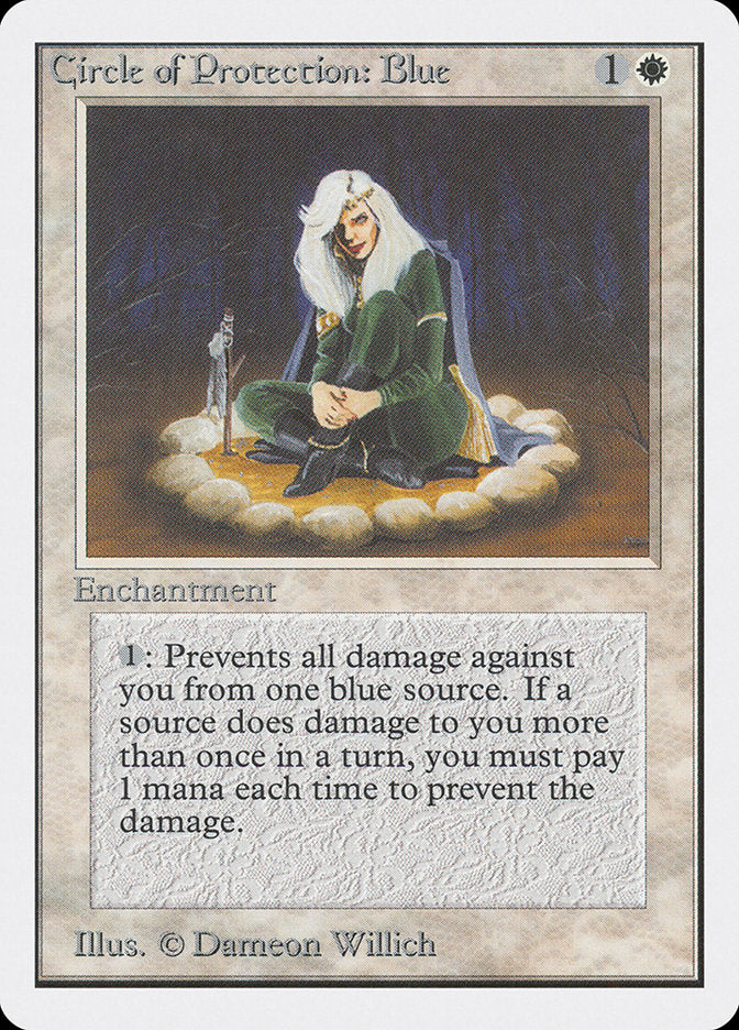 {C} Circle of Protection: Blue [Unlimited Edition][2ED 011]