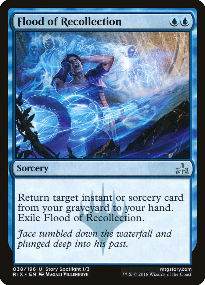 {C} Flood of Recollection [Rivals of Ixalan][RIX 038]