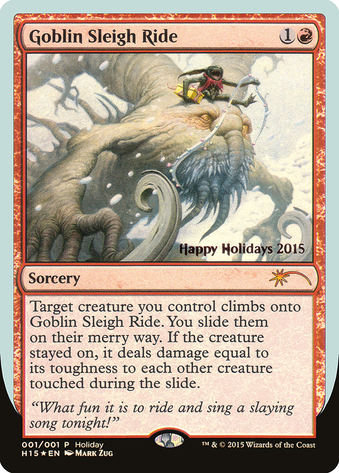 {R} Goblin Sleigh Ride [Happy Holidays][PA HHO 015]