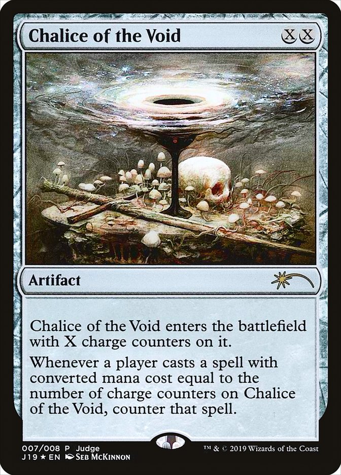 {R} Chalice of the Void [Judge Gift Cards 2019][PA J19 007]