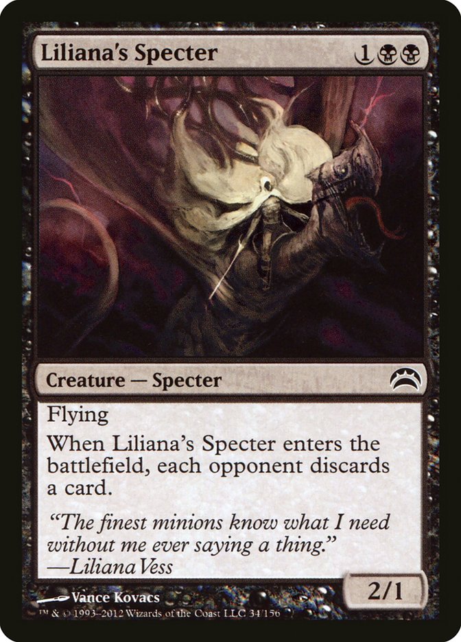 {C} Liliana's Specter [Planechase 2012][PC2 034]