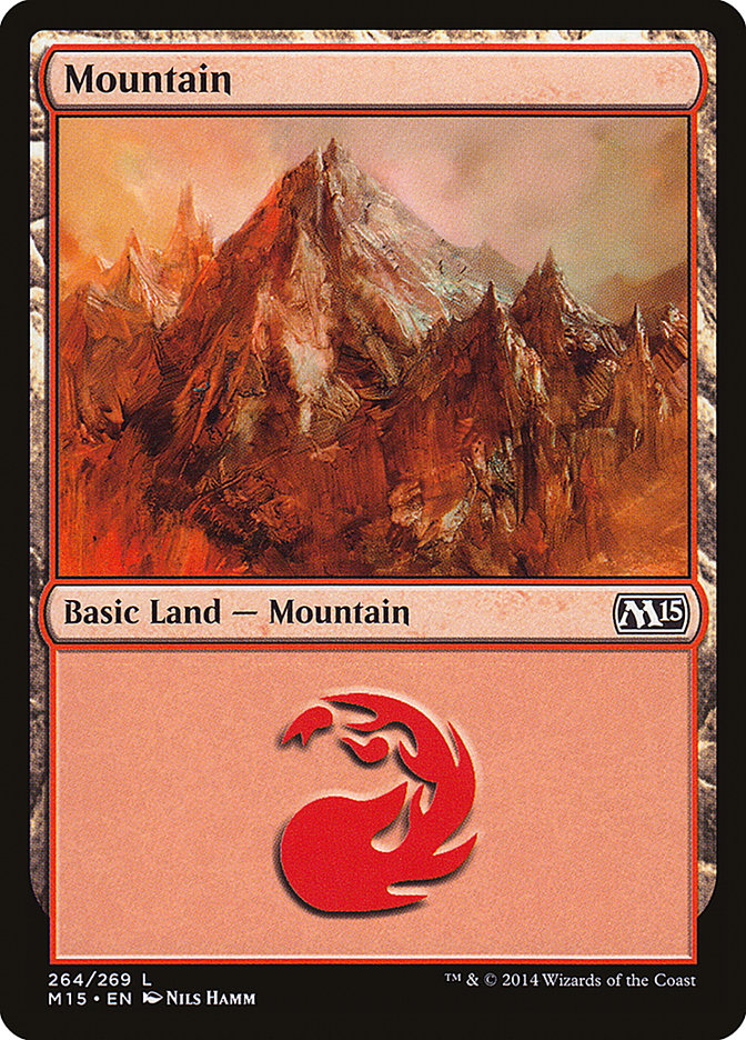 {B}[M15 264] Mountain (264) [Magic 2015]