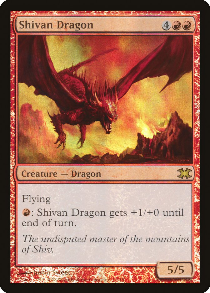 {R} Shivan Dragon [From the Vault: Dragons][DRB 013]