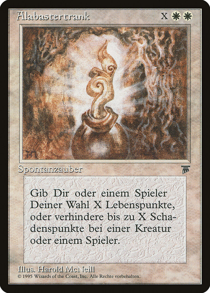 {C} Alabaster Potion (German) - "Alabastertrank" [Renaissance][REN 002]