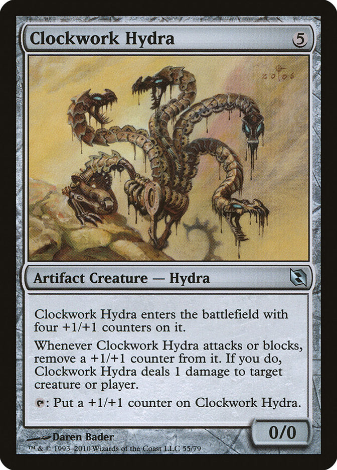 {C} Clockwork Hydra [Duel Decks: Elspeth vs. Tezzeret][DDF 055]