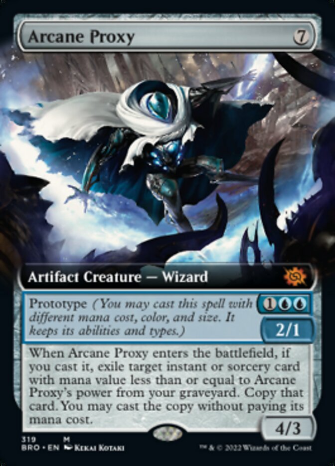 {@R} Arcane Proxy (Extended Art) [The Brothers' War][BRO 319]