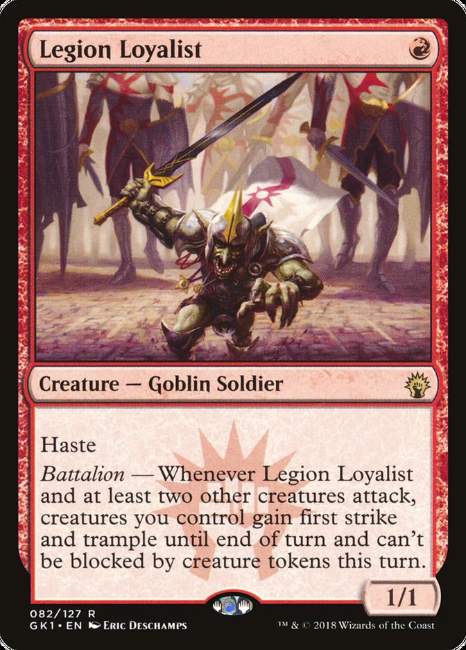 {R} Legion Loyalist [Guilds of Ravnica Guild Kit][GK1 082]