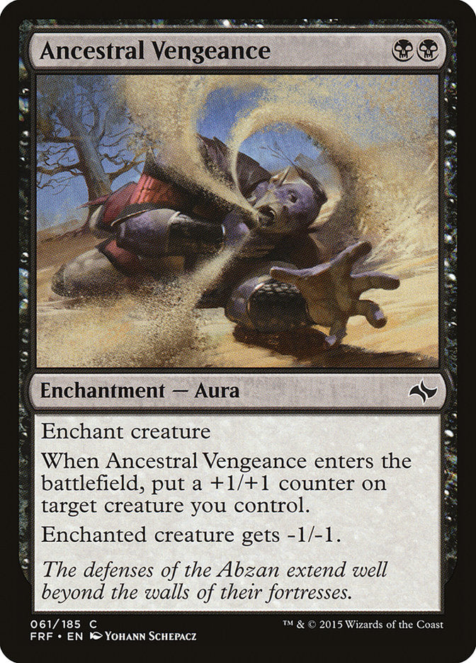 {C} Ancestral Vengeance [Fate Reforged][FRF 061]
