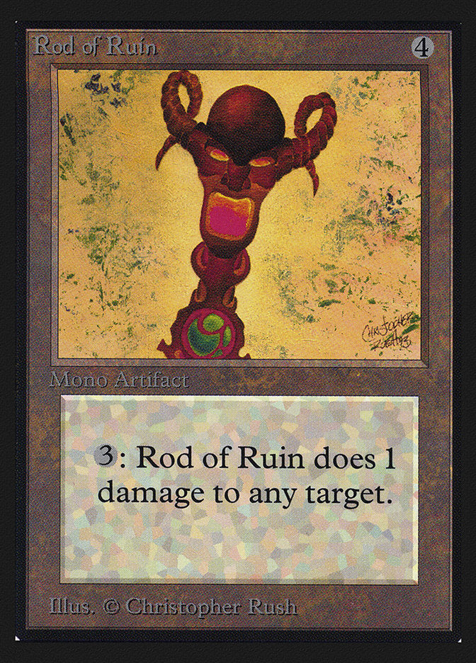 {C} Rod of Ruin [Collectorsâ Edition][GB CED 269]