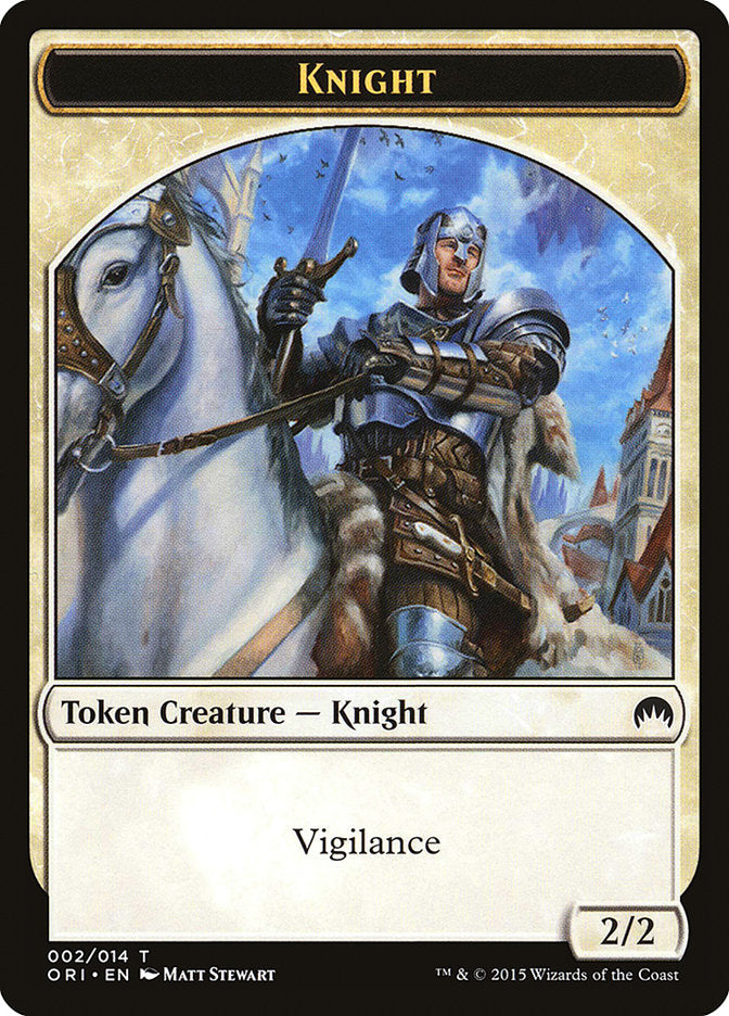 {T} Knight Token [Magic Origins Tokens][TORI 002]