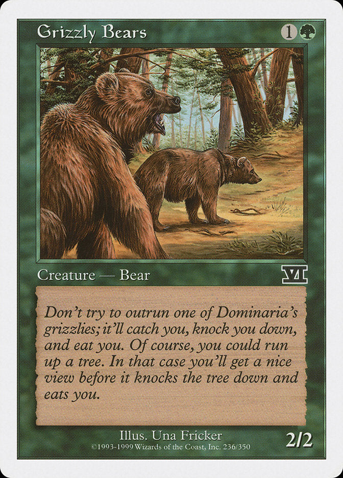 {C} Grizzly Bears [Classic Sixth Edition][6ED 236]