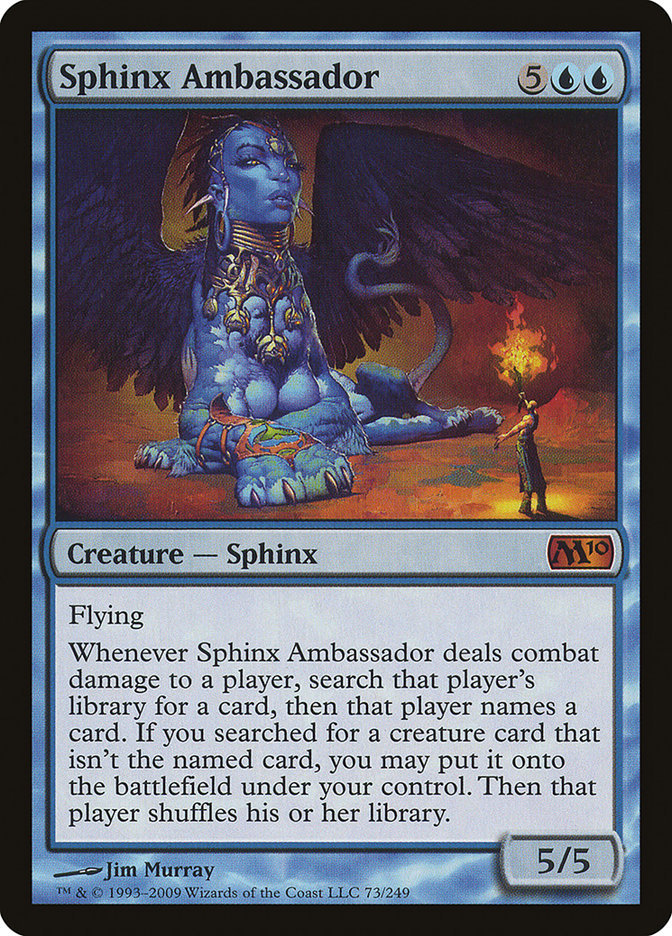 {R} Sphinx Ambassador [Magic 2010][M10 073]