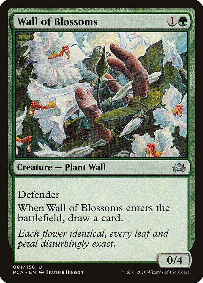 {C} Wall of Blossoms [Planechase Anthology][PCA 081]