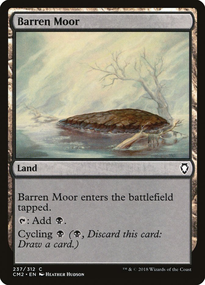 {C} Barren Moor [Commander Anthology Volume II][CM2 237]