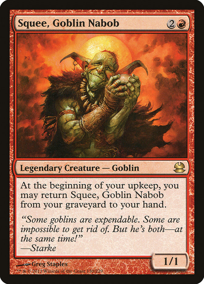 {R} Squee, Goblin Nabob [Modern Masters][MMA 130]