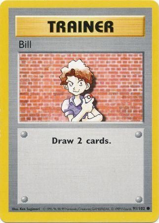 <PTR> Bill (91/102) [Base Set Shadowless Unlimited]