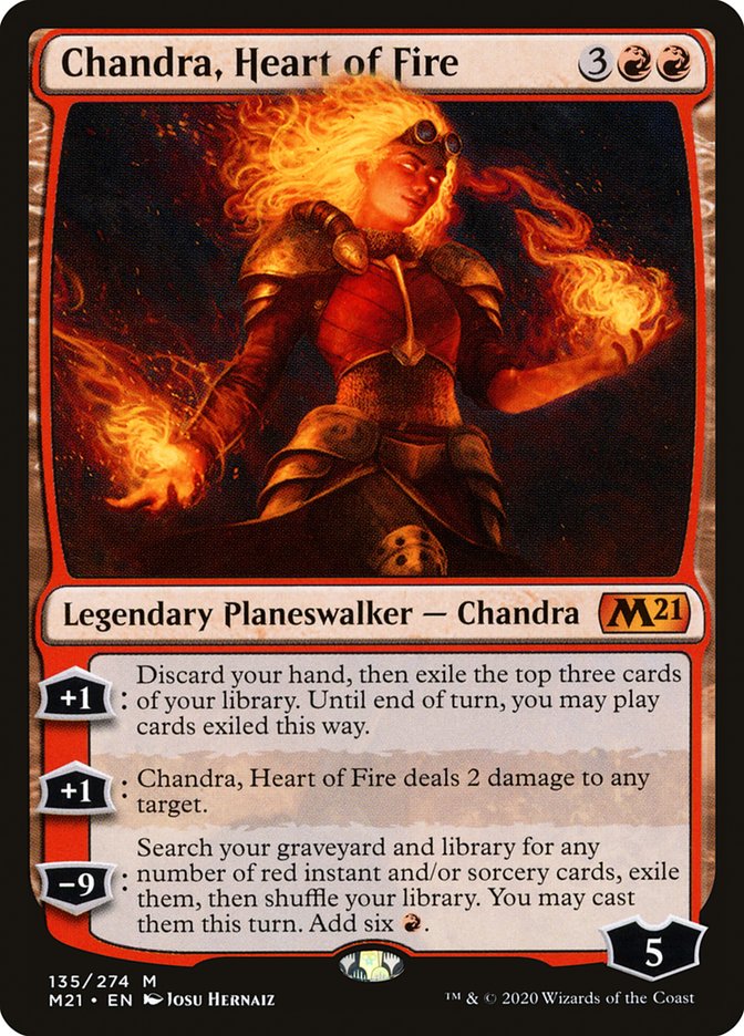 {R} Chandra, Heart of Fire [Core Set 2021][M21 135]