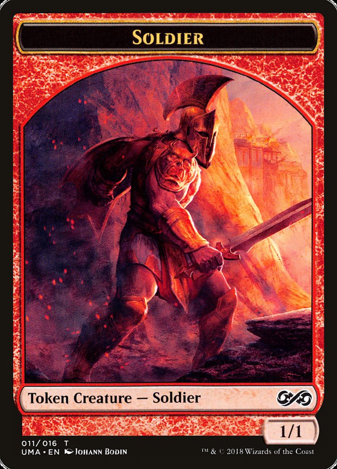 {T} Soldier Token [Ultimate Masters Tokens][TUMA 011]