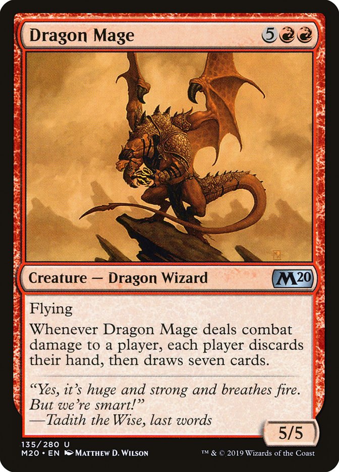 {C} Dragon Mage [Core Set 2020][M20 135]