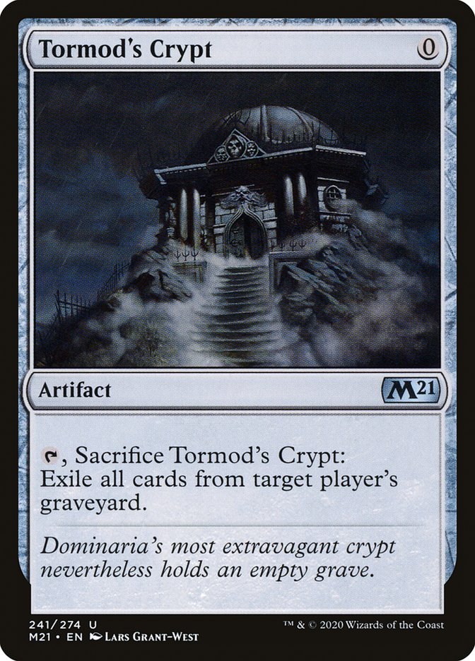 {C} Tormod's Crypt [Core Set 2021][M21 241]