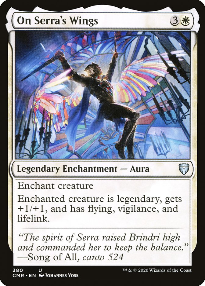 {C} On Serra's Wings [Commander Legends][CMR 380]