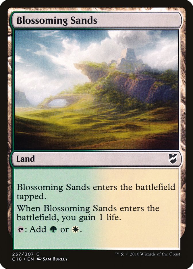 {C} Blossoming Sands [Commander 2018][C18 237]