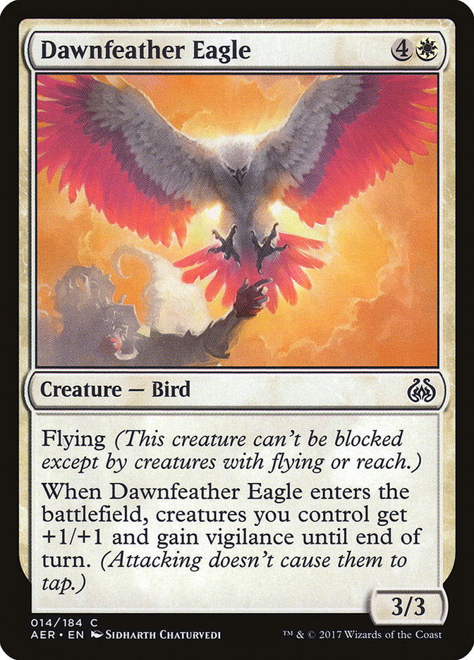 {C} Dawnfeather Eagle (Intro Pack) [Aether Revolt Promos][PA AER 014]