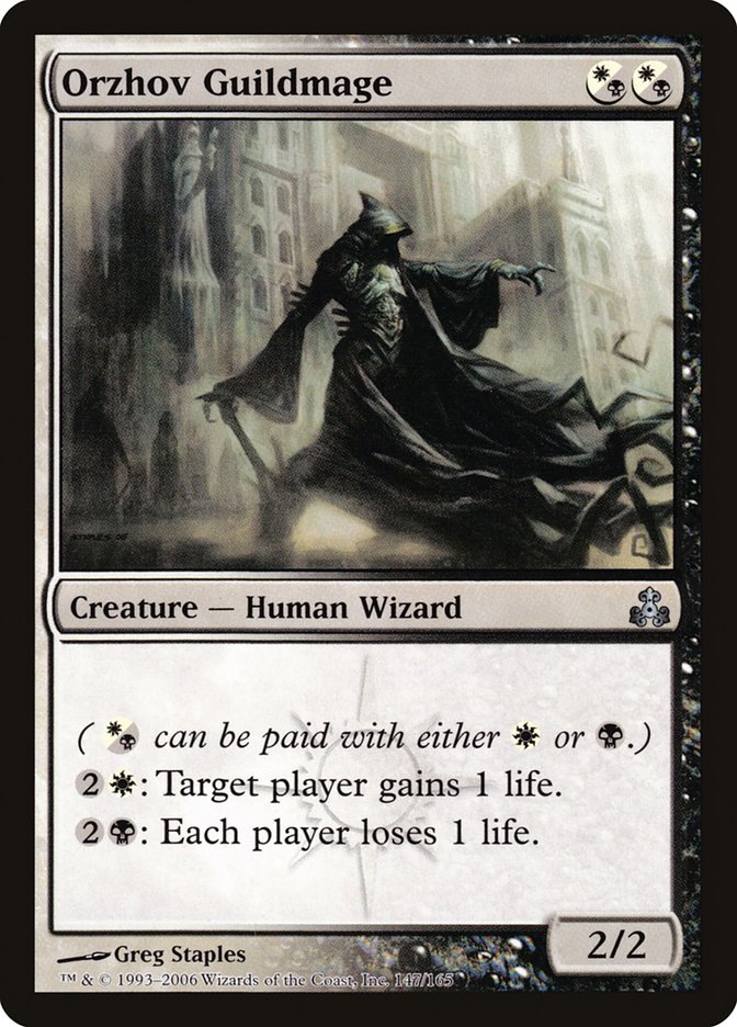 {C} Orzhov Guildmage [Guildpact][GPT 147]