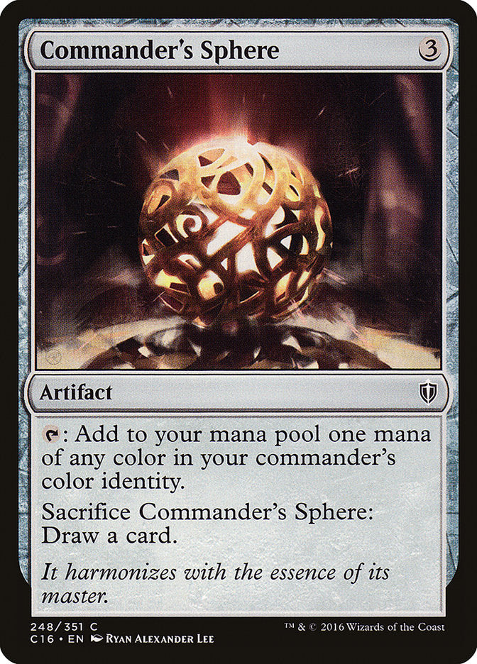 {C} Commander's Sphere [Commander 2016][C16 248]