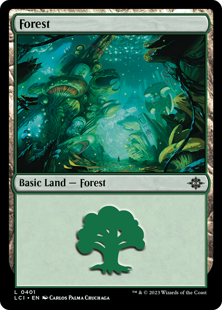 {B} Forest (0401) [The Lost Caverns of Ixalan][LCI 401]