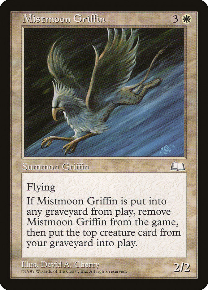 {C} Mistmoon Griffin [Weatherlight][WTH 021]