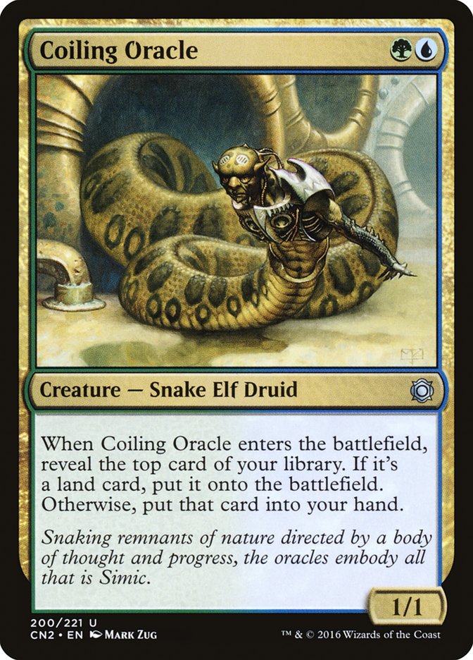 {C} Coiling Oracle [Conspiracy: Take the Crown][CN2 200]