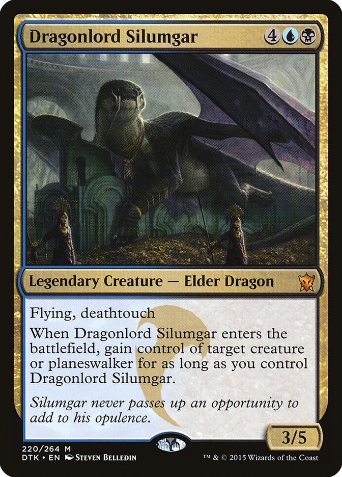 {R} Dragonlord Silumgar [Dragons of Tarkir][DTK 220]