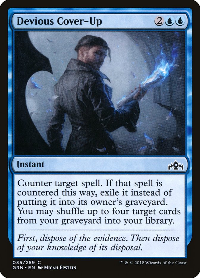 {C} Devious Cover-Up [Guilds of Ravnica][GRN 035]
