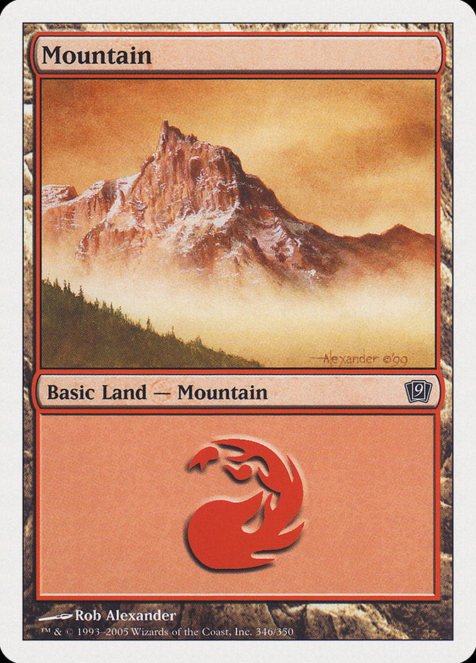 {B}[9ED 346] Mountain (346) [Ninth Edition]