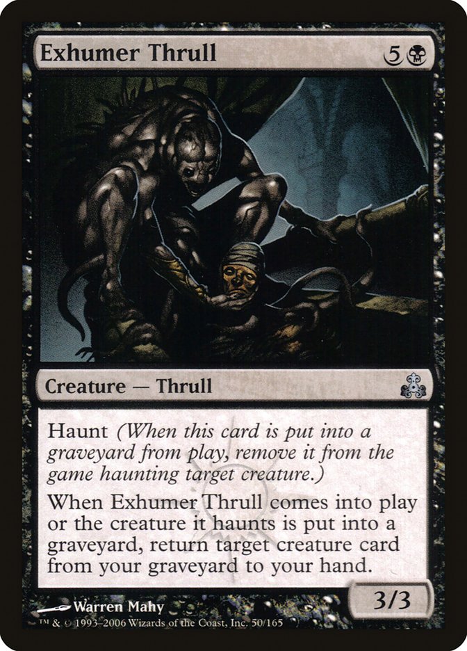 {C} Exhumer Thrull [Guildpact][GPT 050]