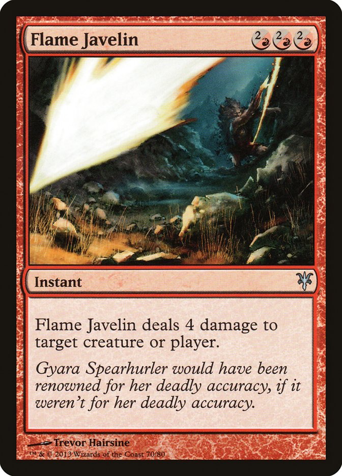{C} Flame Javelin [Duel Decks: Sorin vs. Tibalt][DDK 070]