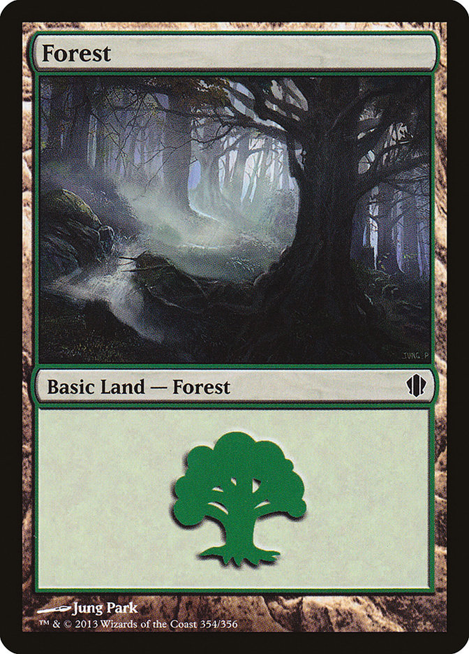 {B}[C13 354] Forest (354) [Commander 2013]