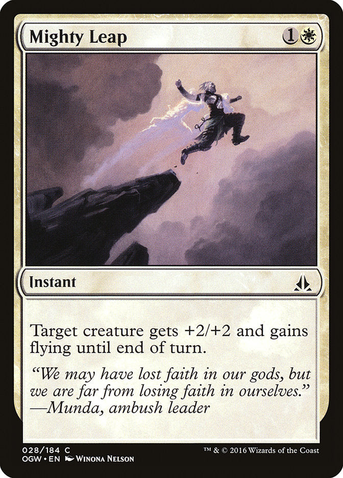{C} Mighty Leap [Oath of the Gatewatch][OGW 028]