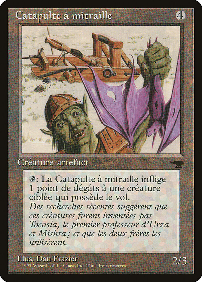{C} Grapeshot Catapult (French) - "Catapulte a mitraille" [Renaissance][REN 143]