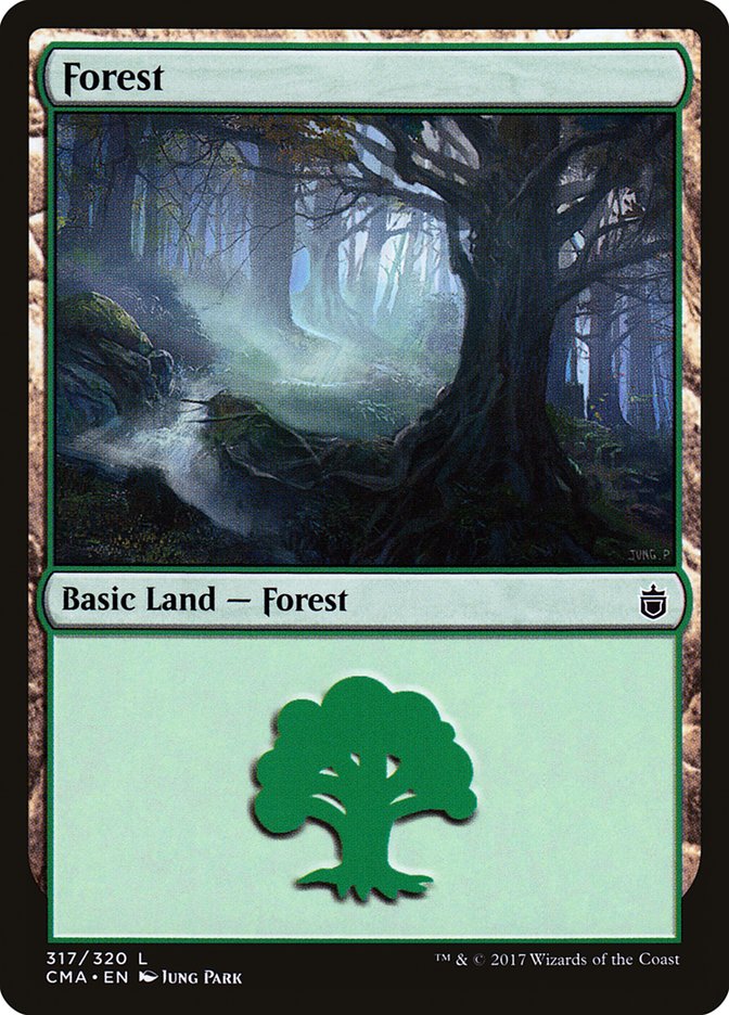 {B}[CMA 317] Forest (317) [Commander Anthology]