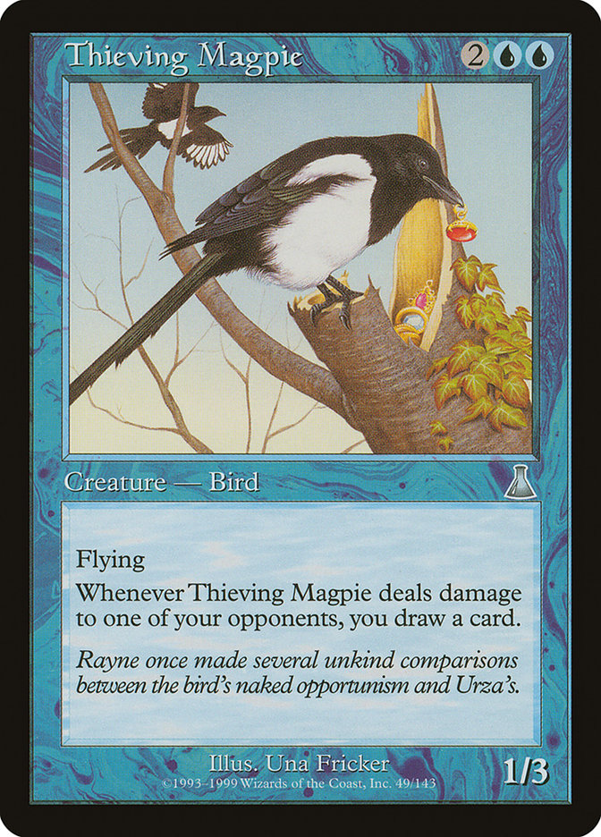 {C} Thieving Magpie [Urza's Destiny][UDS 049]