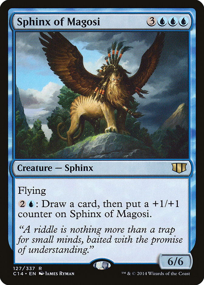 {R} Sphinx of Magosi [Commander 2014][C14 127]
