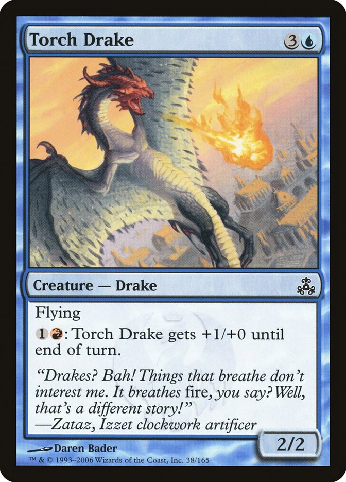 {C} Torch Drake [Guildpact][GPT 038]